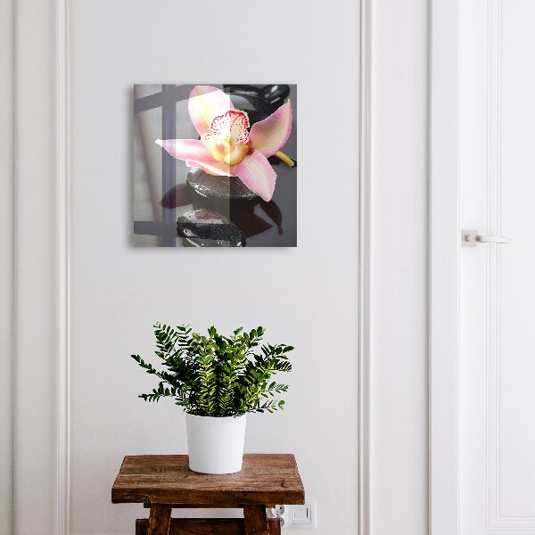 Key cabinet for wall Orchid stones