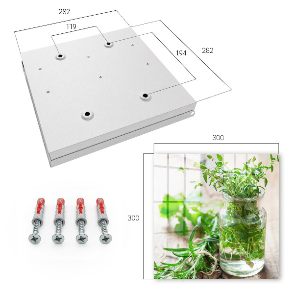 Key box Green herbs