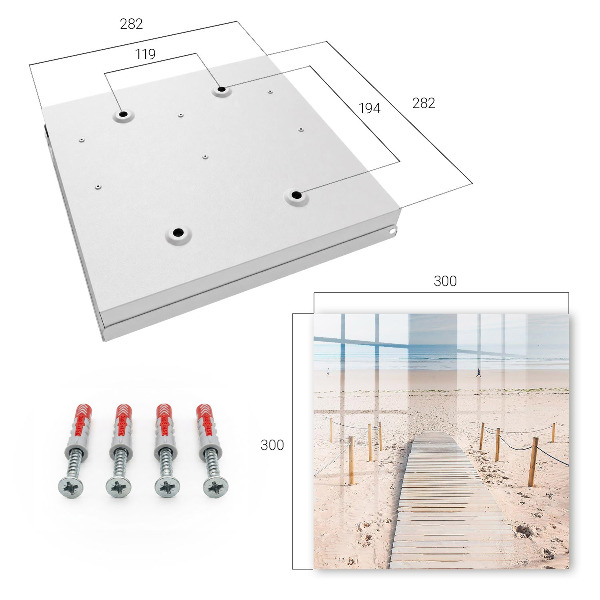Key storage box Sea beach
