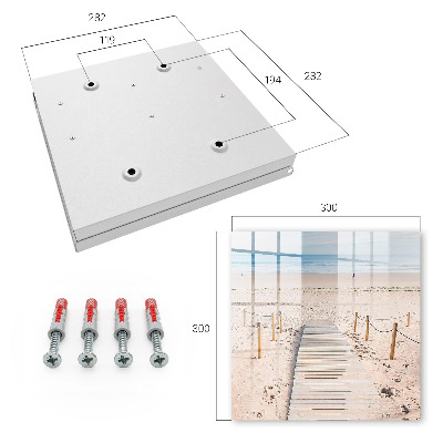 Key storage box Sea beach