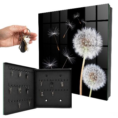 Key storage box Delicate dandelions