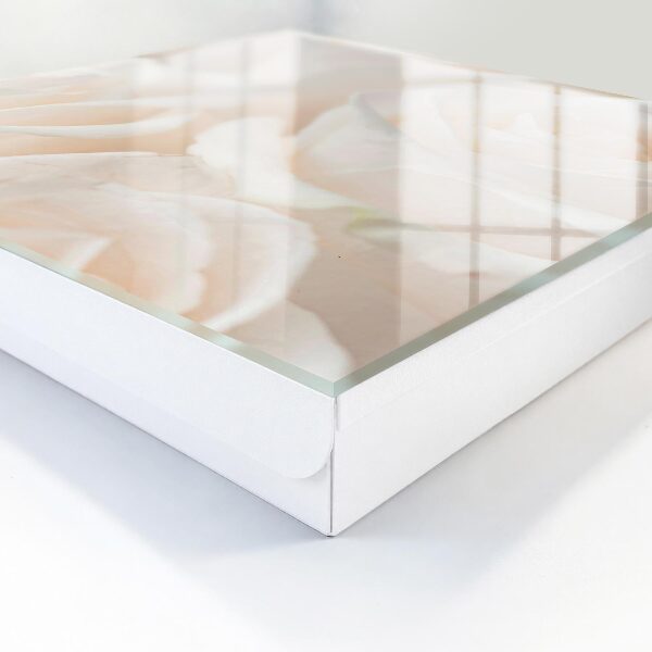 Key cabinet for wall Cream roses