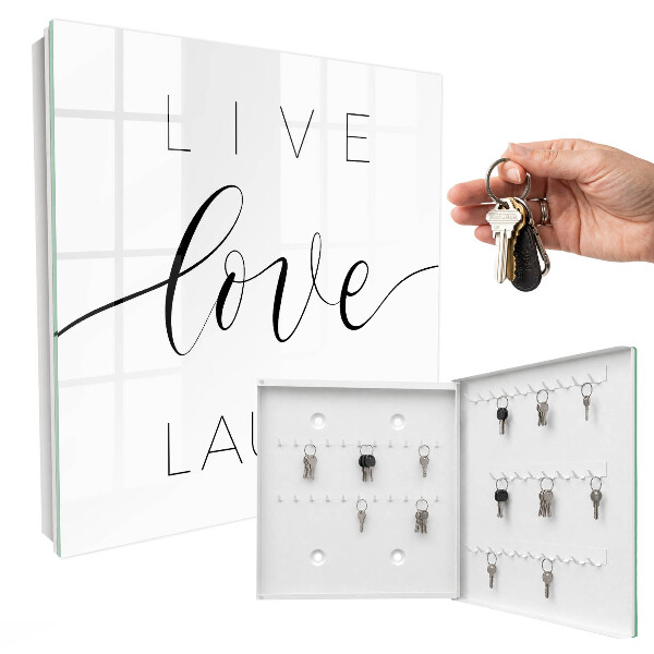 Key storage box Motivational quotes