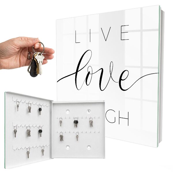 Key storage box Motivational quotes