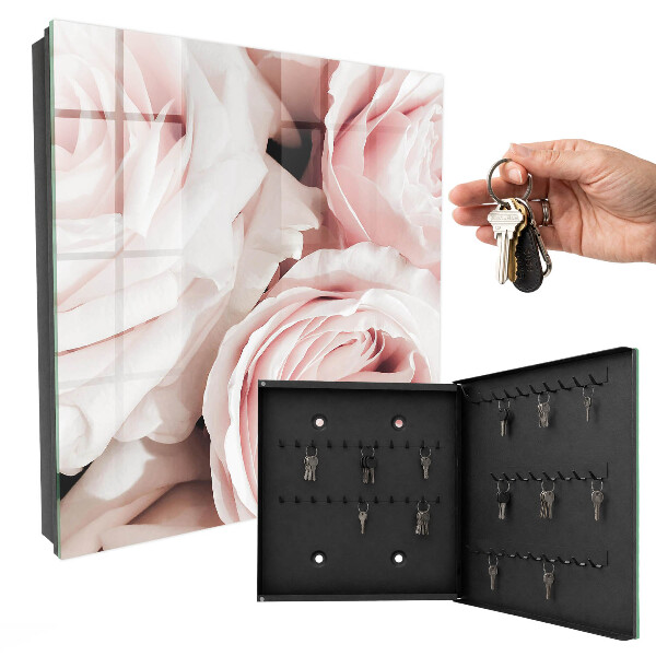 Key box Pastel roses