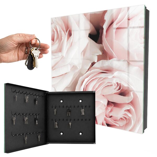 Key box Pastel roses