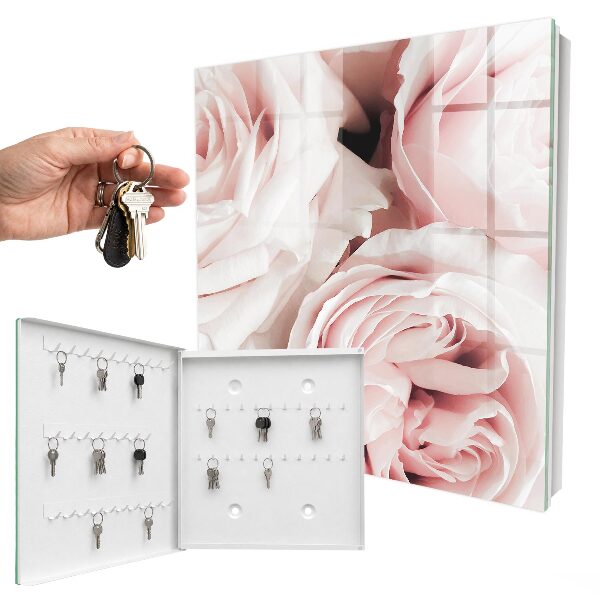 Key box Pastel roses