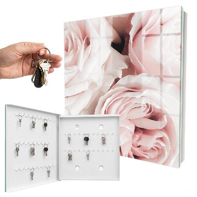Key box Pastel roses
