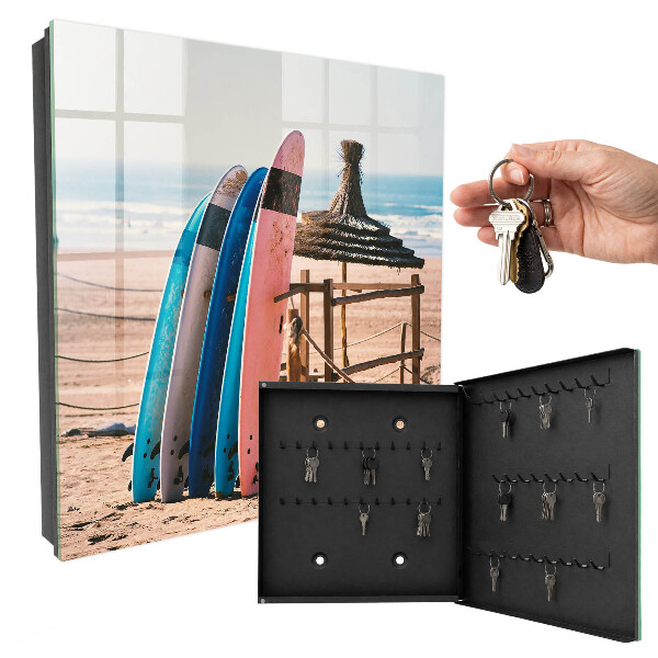 Key storage box Beach surfboards