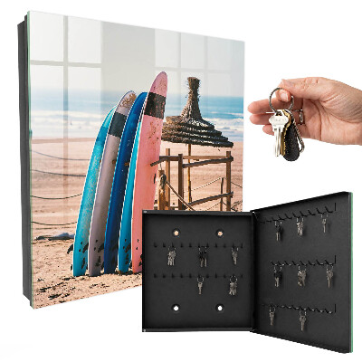 Key storage box Beach surfboards