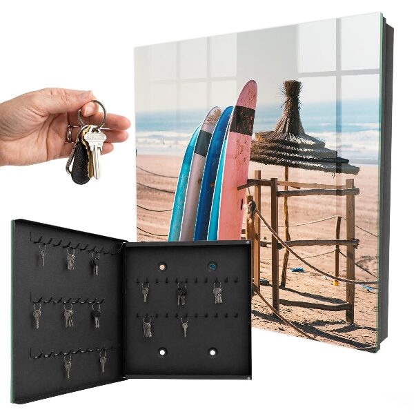 Key storage box Beach surfboards