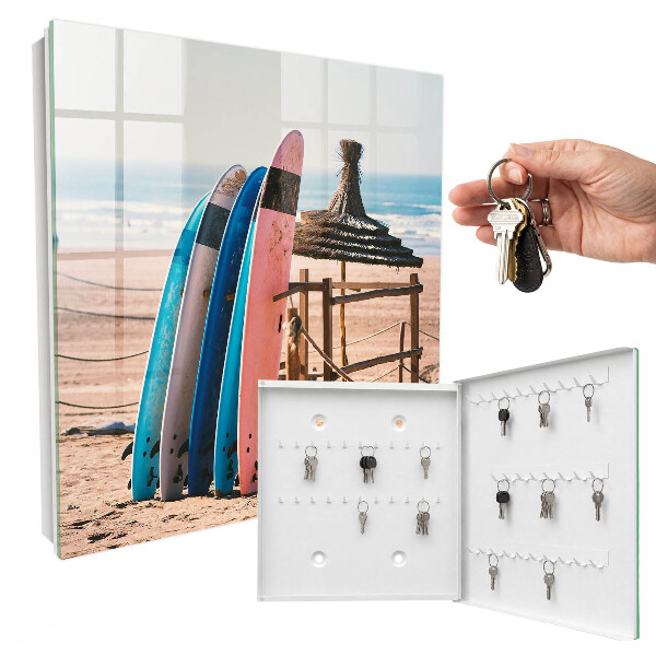 Key storage box Beach surfboards