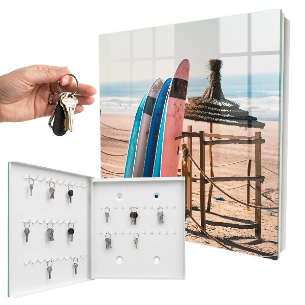 Key storage box Beach surfboards