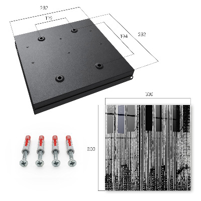 Key storage box Geometric lines