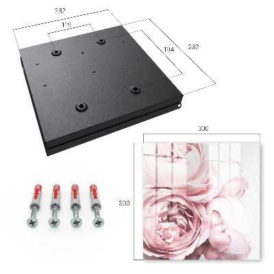 Key cabinet for wall Pink beauty