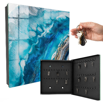 Key box Turquoise patterns