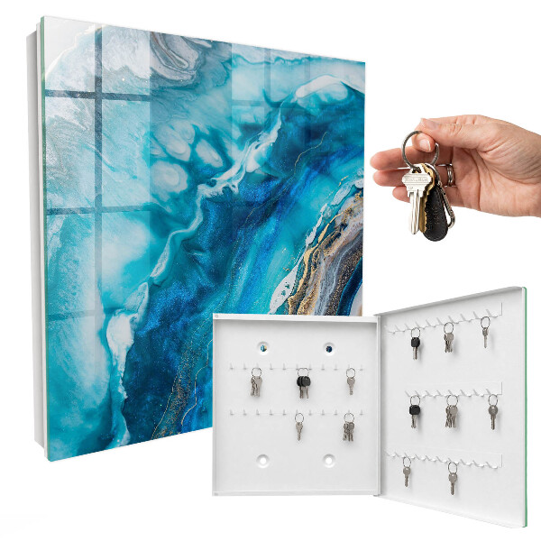 Key box Turquoise patterns