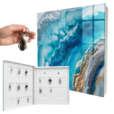 Key box Turquoise patterns