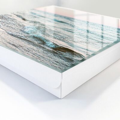 Key storage box Sea waves