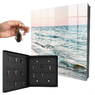 Key storage box Sea waves