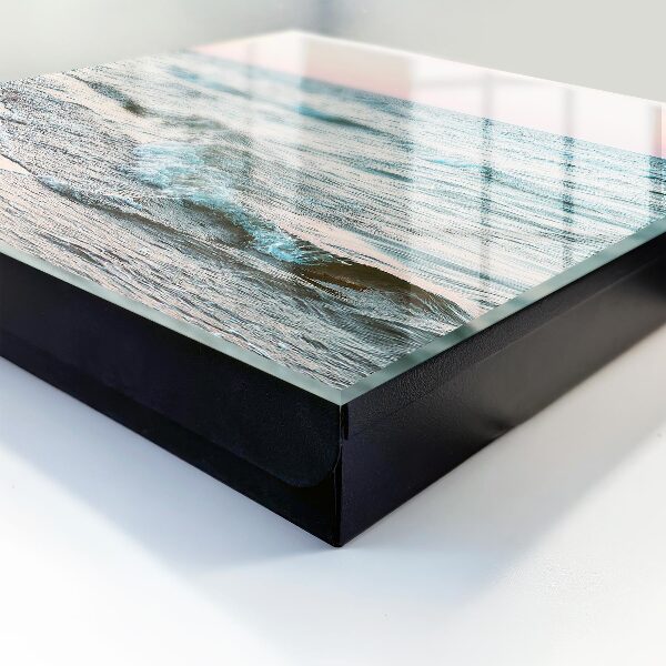 Key storage box Sea waves