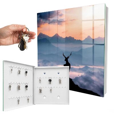 Key cabinet for wall Mountain harmony