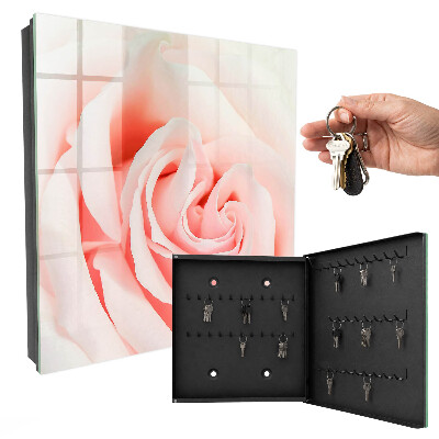 Key storage box Romantic rose