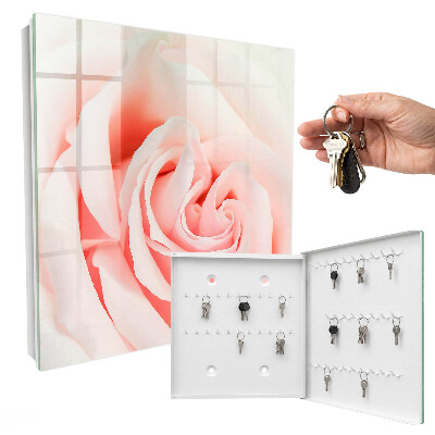 Key storage box Romantic rose