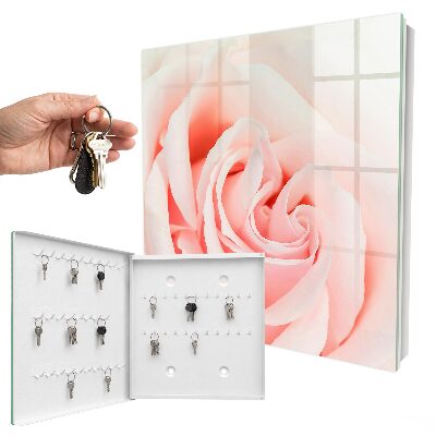 Key storage box Romantic rose