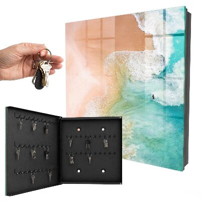 Key cabinet for wall Turquoise beach
