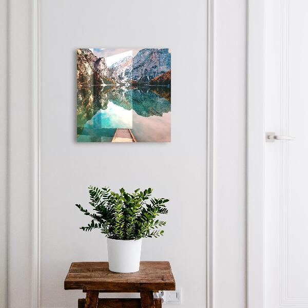 Key box Mountain landscape