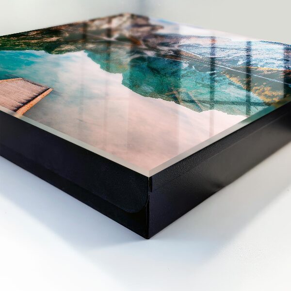 Key box Mountain landscape