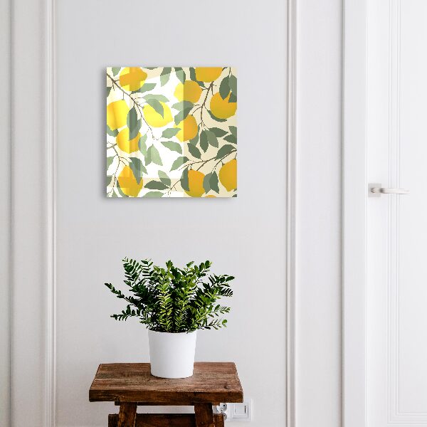 Key cabinet for wall Juicy lemons