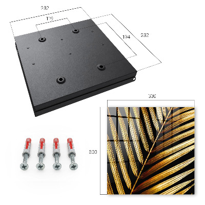 Key storage box Elegant leaf