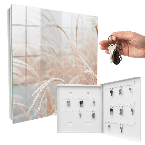 Key storage box Autumn corn cobs