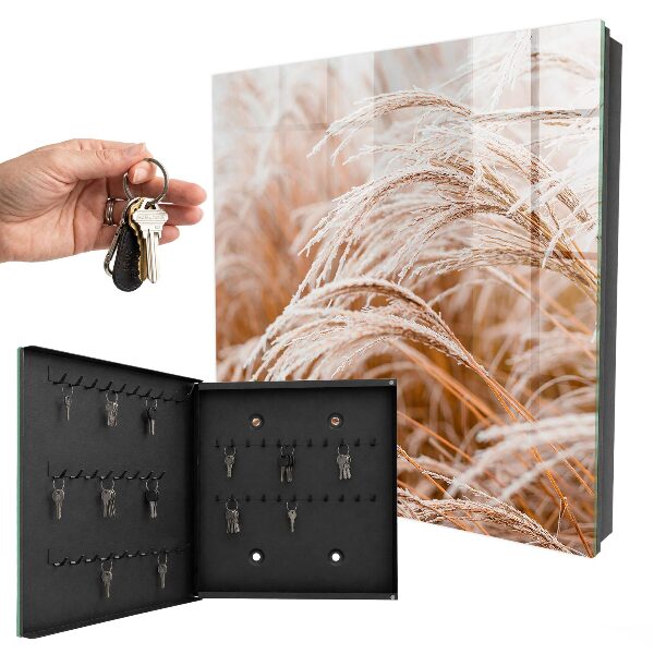 Key cabinet for wall Small grasses