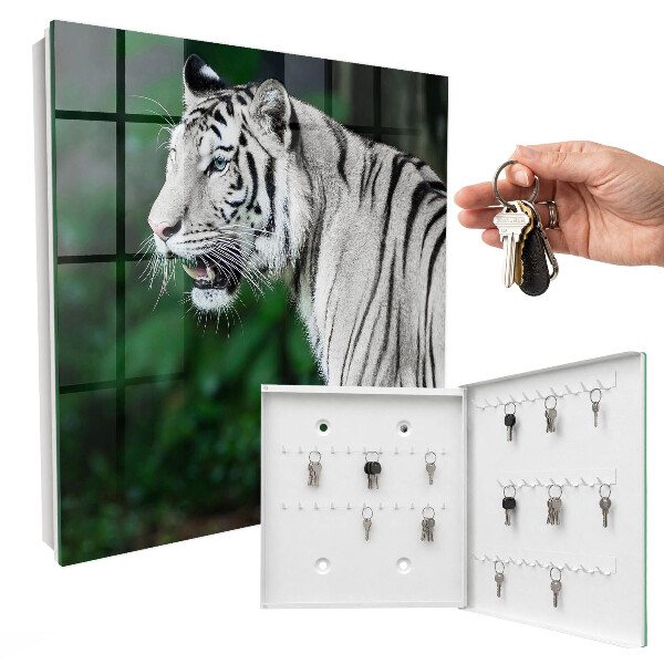Key box White tiger