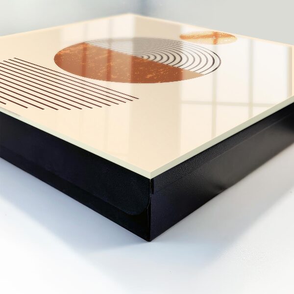 Key storage box Retro geometry