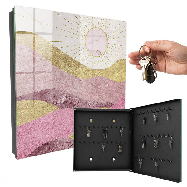 Key box Waves and sun rays