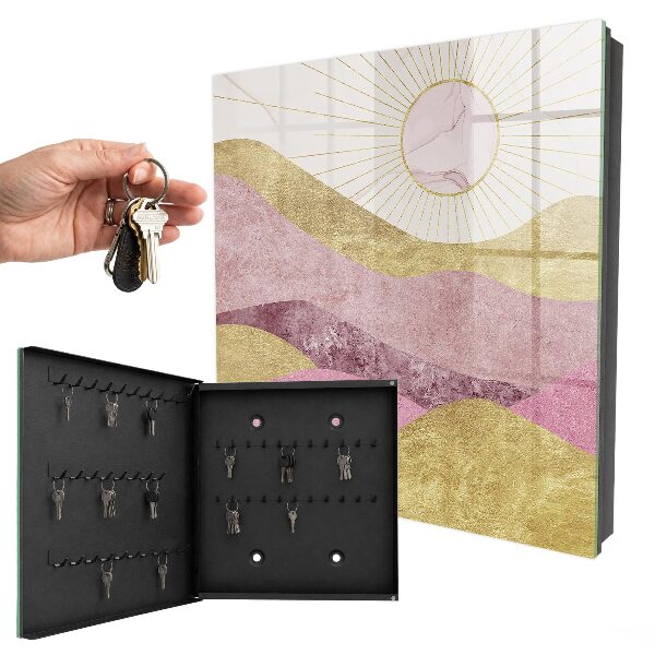 Key box Waves and sun rays