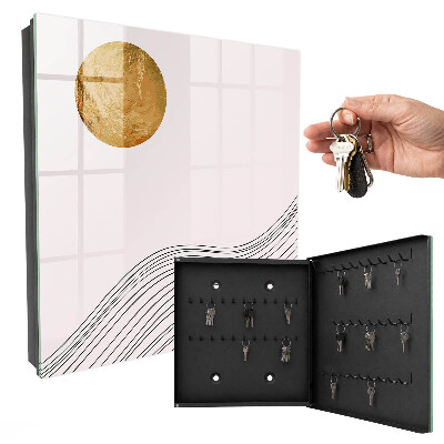Key box Waves and circle