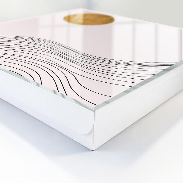 Key box Waves and circle