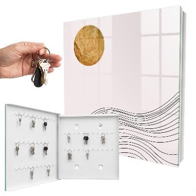 Key box Waves and circle