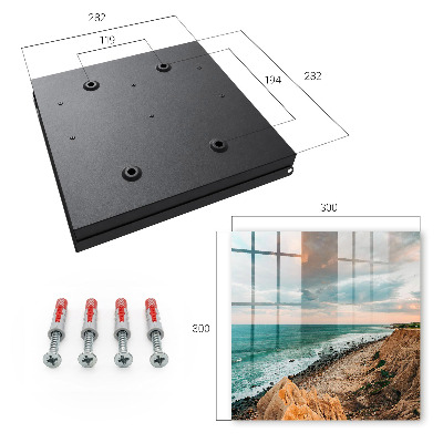 Key storage box Ocean reef