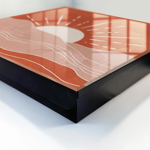Key storage box Orange dawn