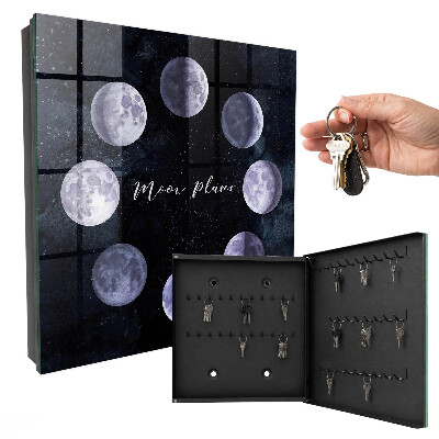 Key storage box Phases of the moon