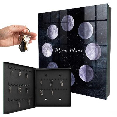 Key storage box Phases of the moon