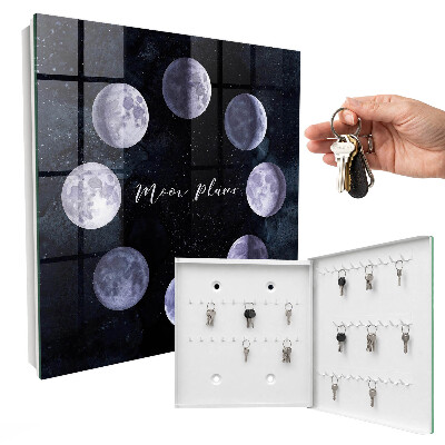 Key storage box Phases of the moon