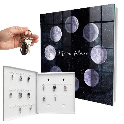 Key storage box Phases of the moon