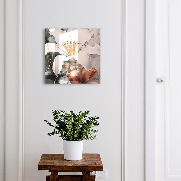 Key storage box Floral elegance